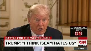 Paul Golding #Trump  ' Islam hates us' Yes it has done forever Sir!. Paul Golding Tommy Robinson