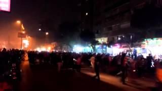 Египет 19.02.2016 Толпа в Каире штурмует здание госбезопасности