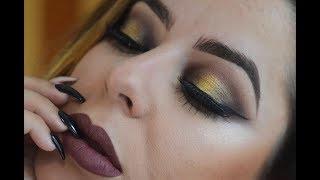 Look con Rose Gold Edition Huda Beauty | Rebeca Glez Makeup