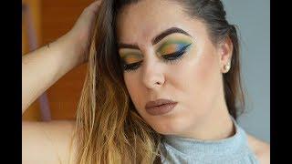Maquillaje colorido frió-cálido | Rebeca Glez Makeup