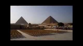 Каир Нил Пирамиды